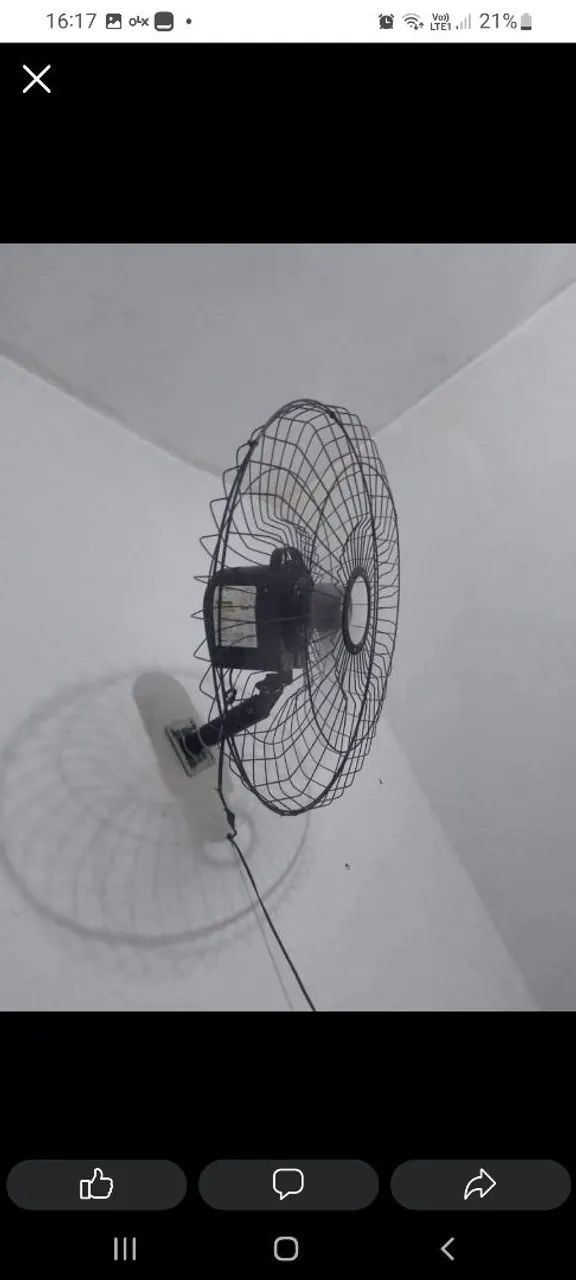 Ventilador de Tufão Usado funcionando perfeitamente não reservo serra dourada 1 - Foto 3