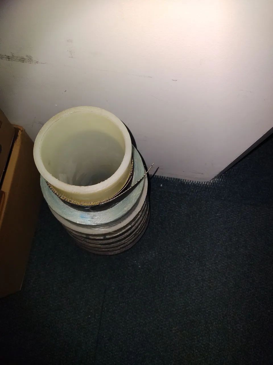 Bobinas em fibra de vidro, usadas. - Foto 2