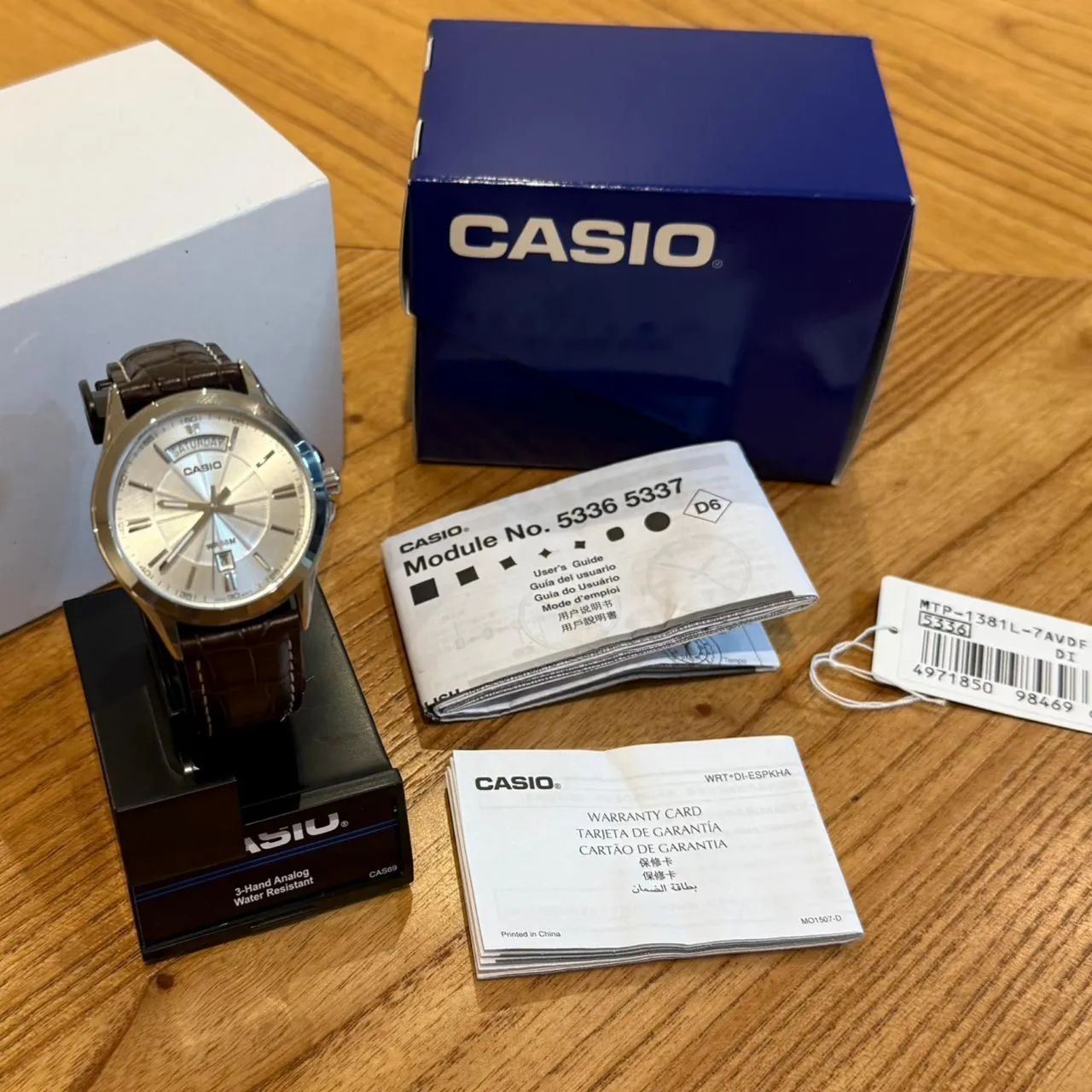 Casio Clássico Day Date - MTP1381L - Foto 3