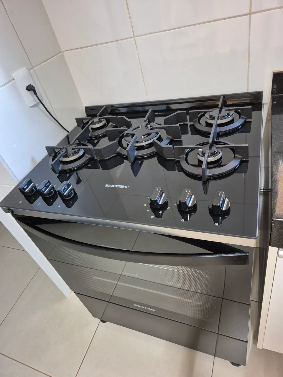 Vendo fogão a gás 5 Bocas Brastemp - excelente estado