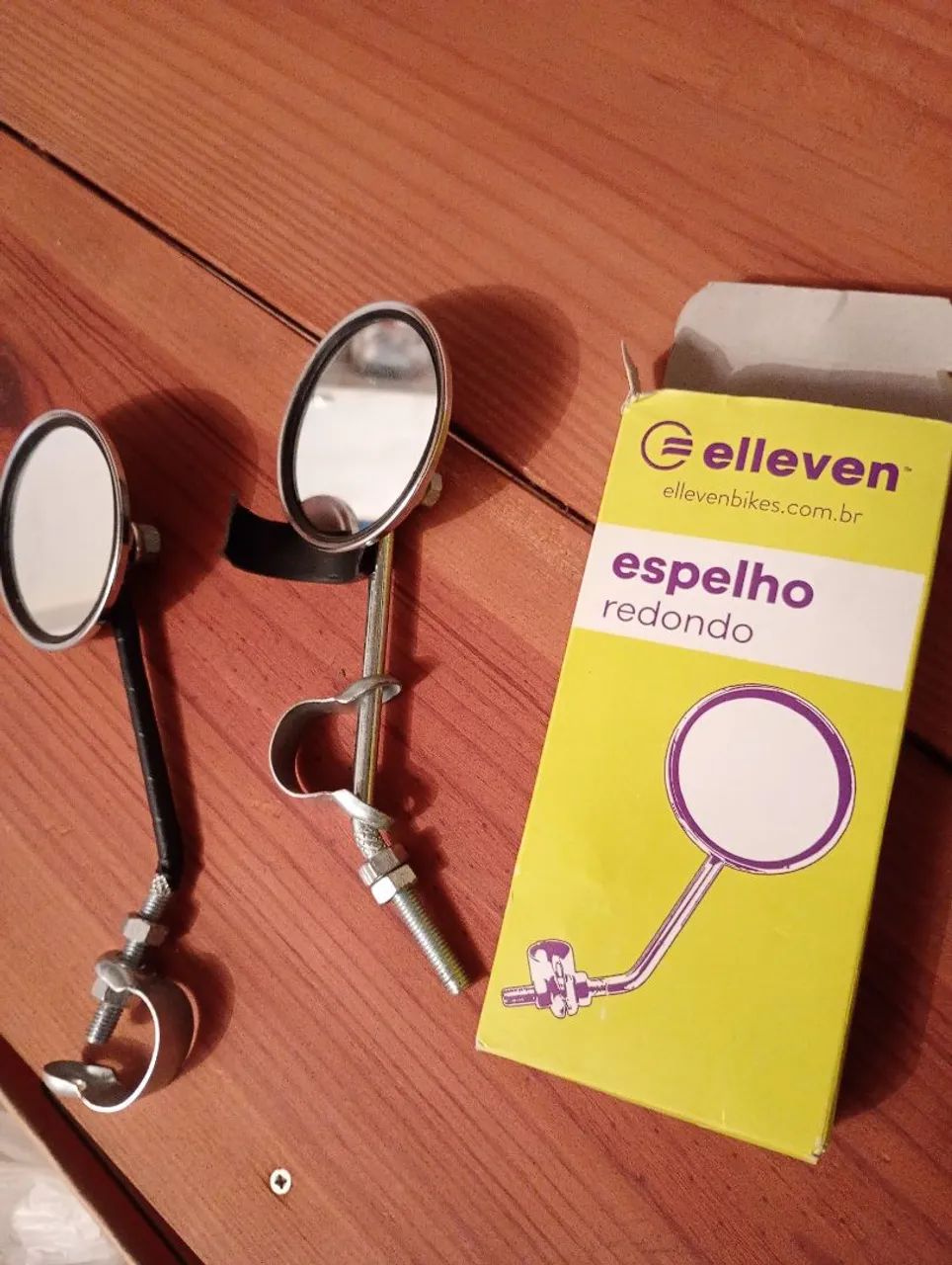 Espelhos e Capacete Bike 
