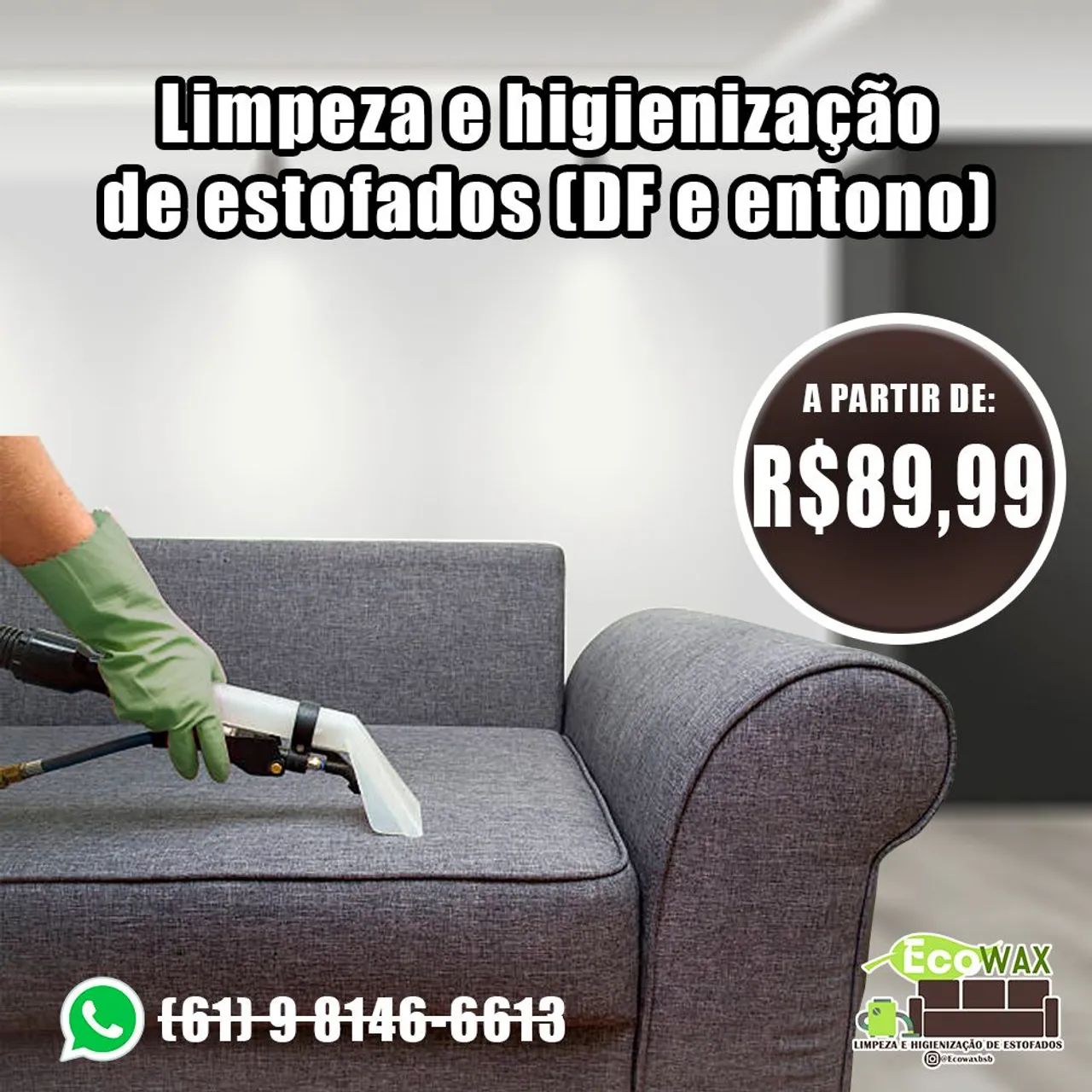Lavagem de sofá e colchão a domicílio - Lavagem a seco