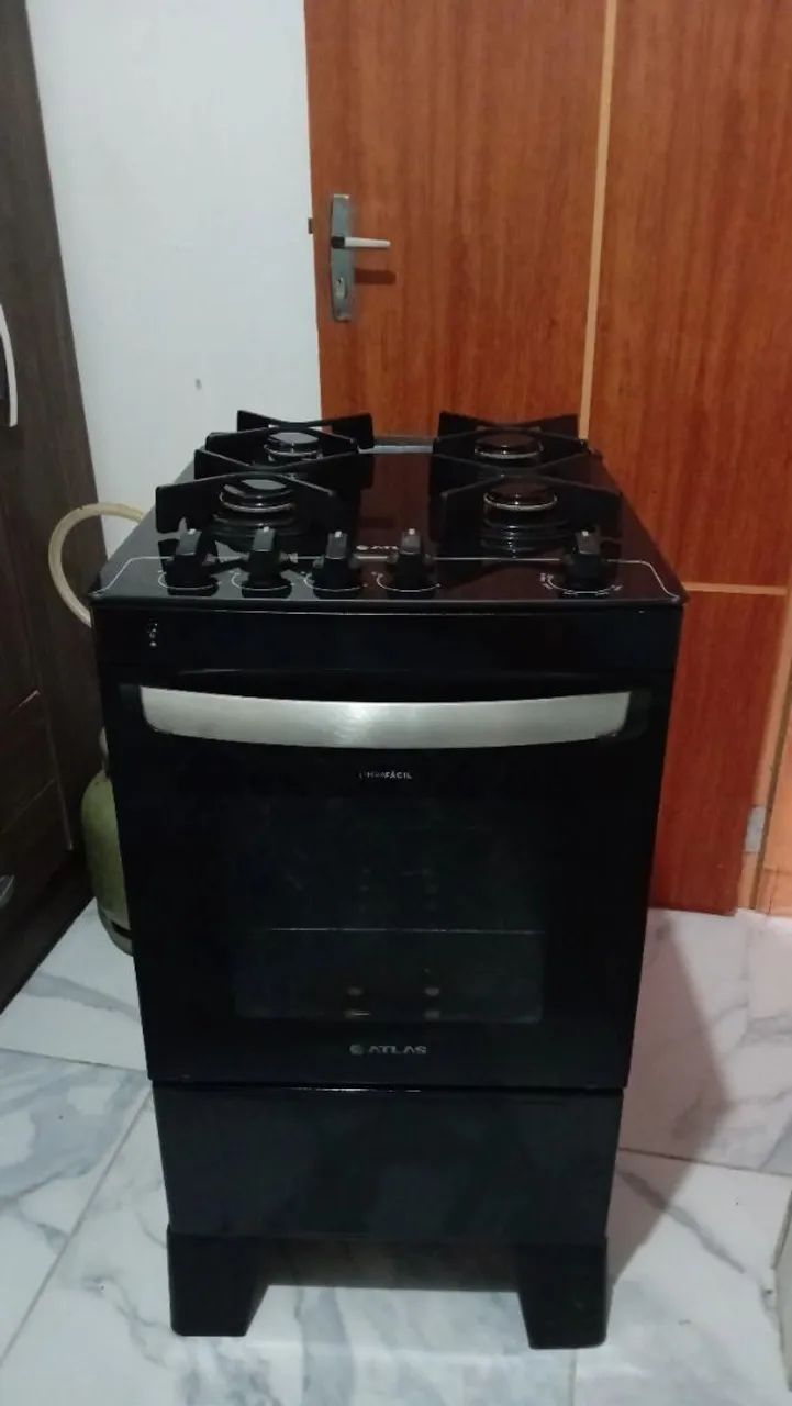 Fogão 4 Bocas Mesa de Vidro - Foto 6