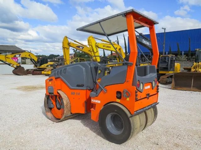 Rolo compactador Hamm HD14 2012 combinado - Foto 3