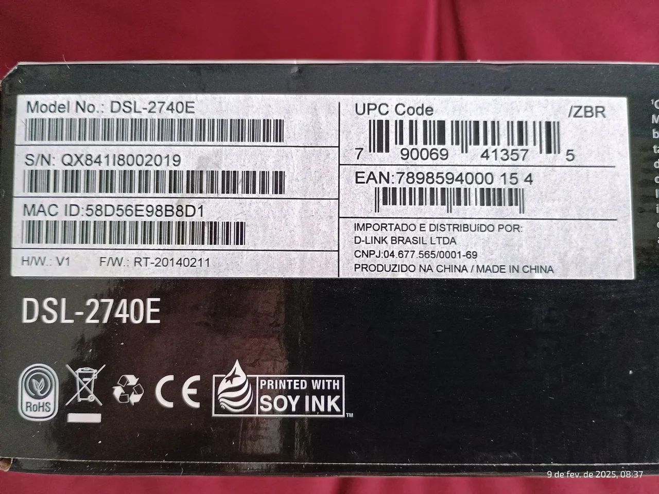 Modem roteador ADSL2+Wireless  - Foto 4