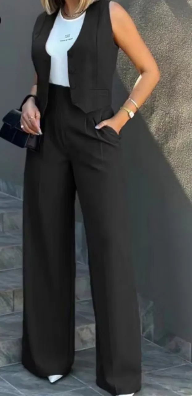 Conjunto Elegante Feminino 