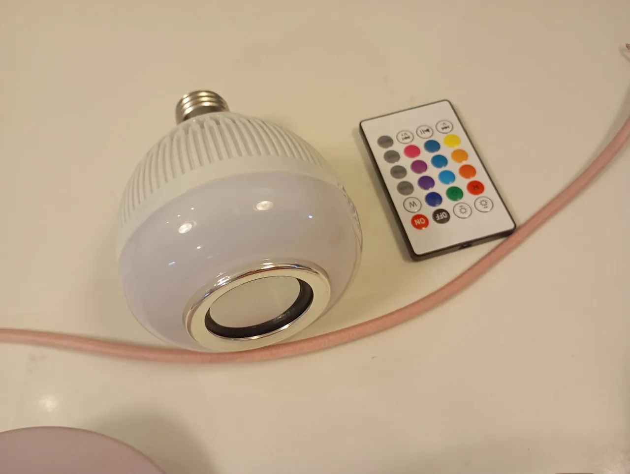 Pendente + lâmpada Bluetooth  - Foto 4