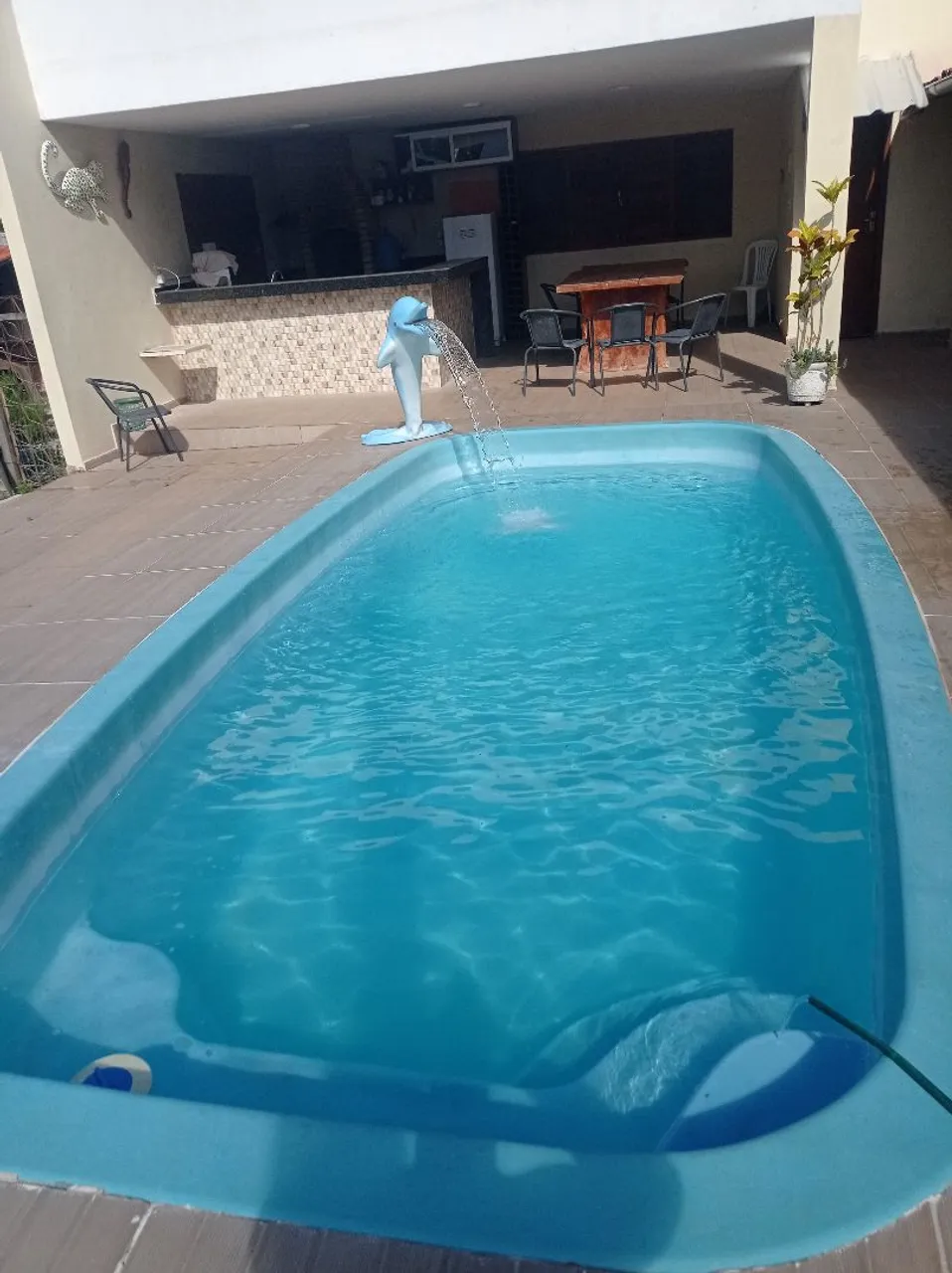 Casa com piscina para temporada