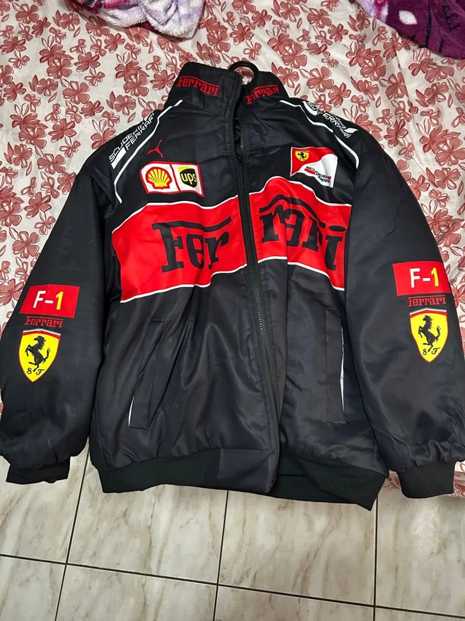 Blusa Jaqueta Ferrari Santander Original Jaqueta Ferrari Santander