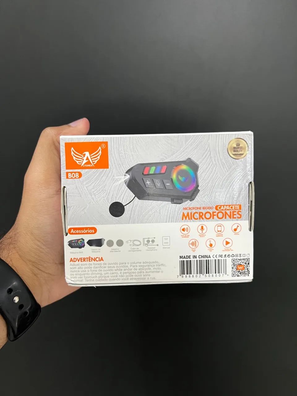 Fone de capacete  - Foto 2