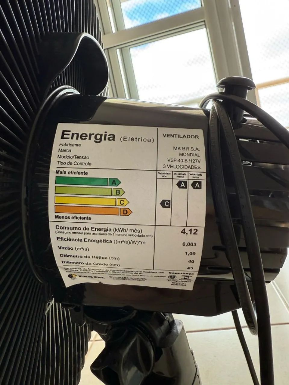 Ventilador Mundial Turno  - Foto 3