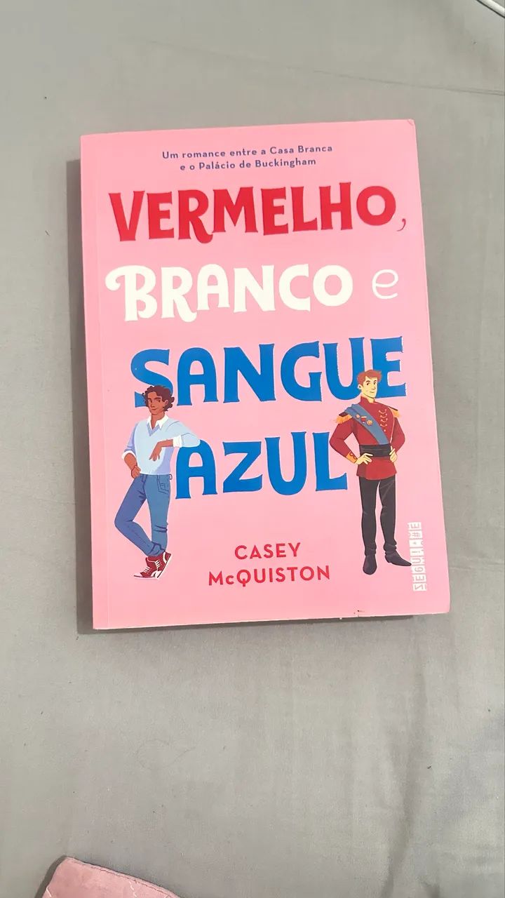 Livro: Vermelho Branco e Sangue azul
