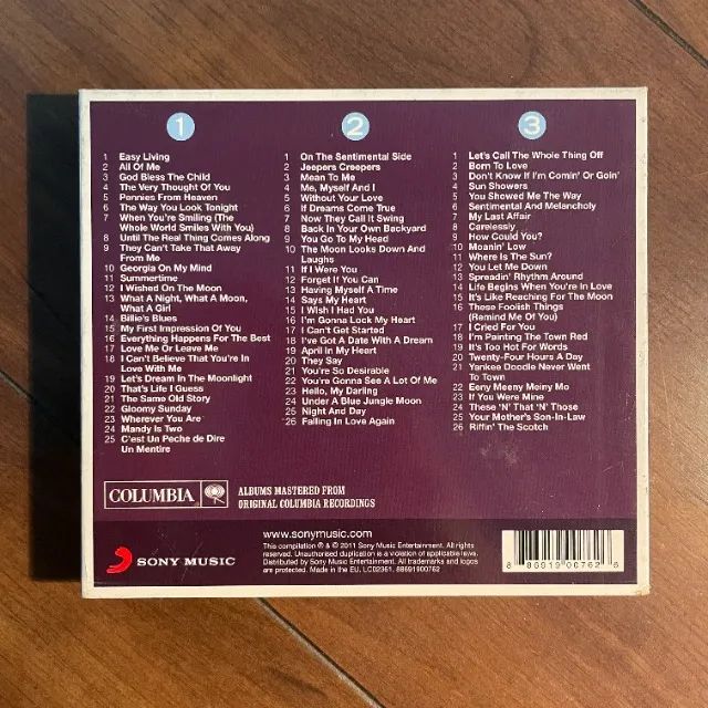 Billie Holiday - The Real... Billie Holiday (Box 3 CDs Originais) - Foto 3