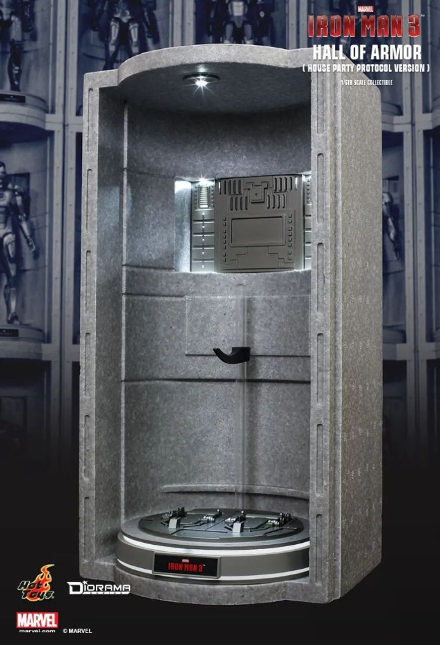 Hall Of Armor 1/6 (house Party Protocol) Hot Toys Iron Man