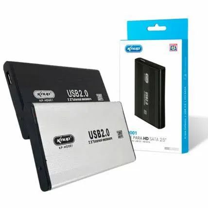 Case Externa para HD SATA 2.5 USB 2.0 Exbom