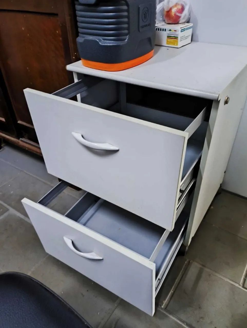 Arquivo em mdf 2 gavetas 