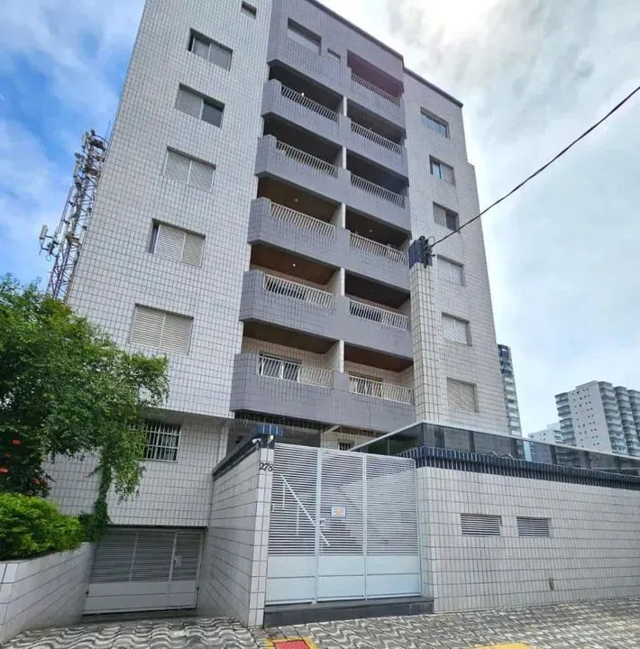 Apartamento para Venda em Praia Grande, Ocian, 1 dormitório, 1 banheiro, 1 vaga