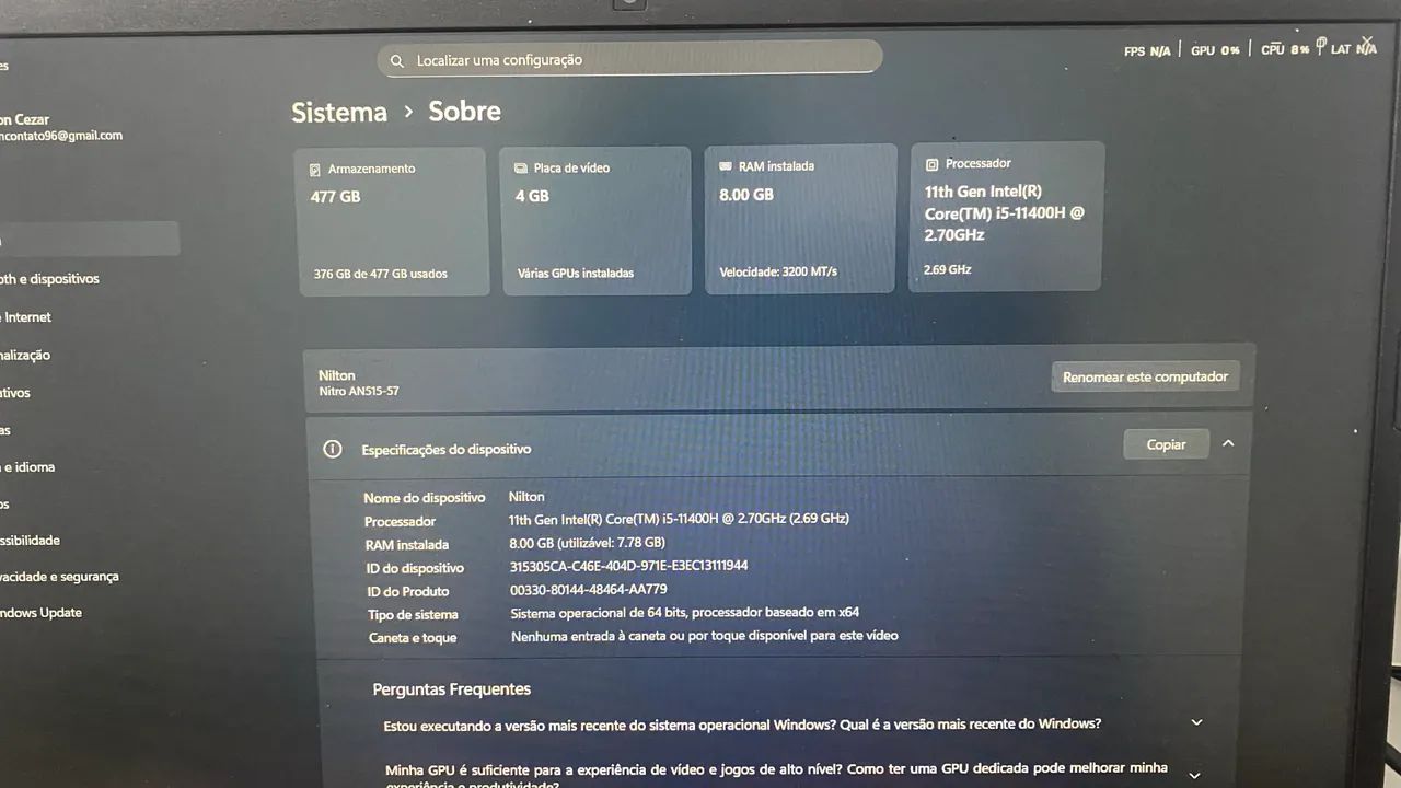 Notebook gamer - Foto 2