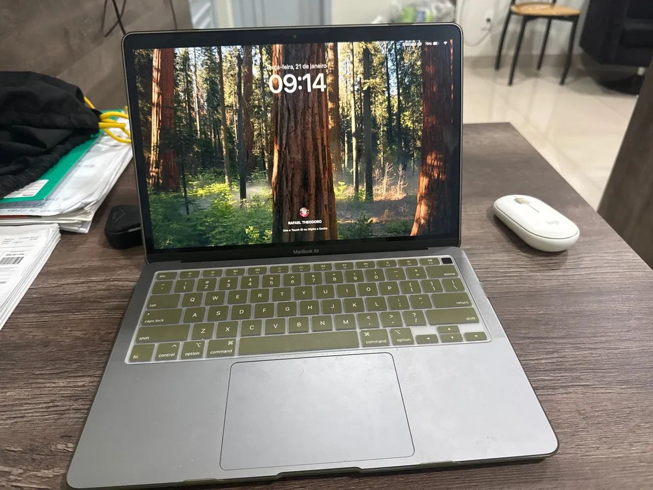 Notebook air Apple M1 cinza - Foto 2