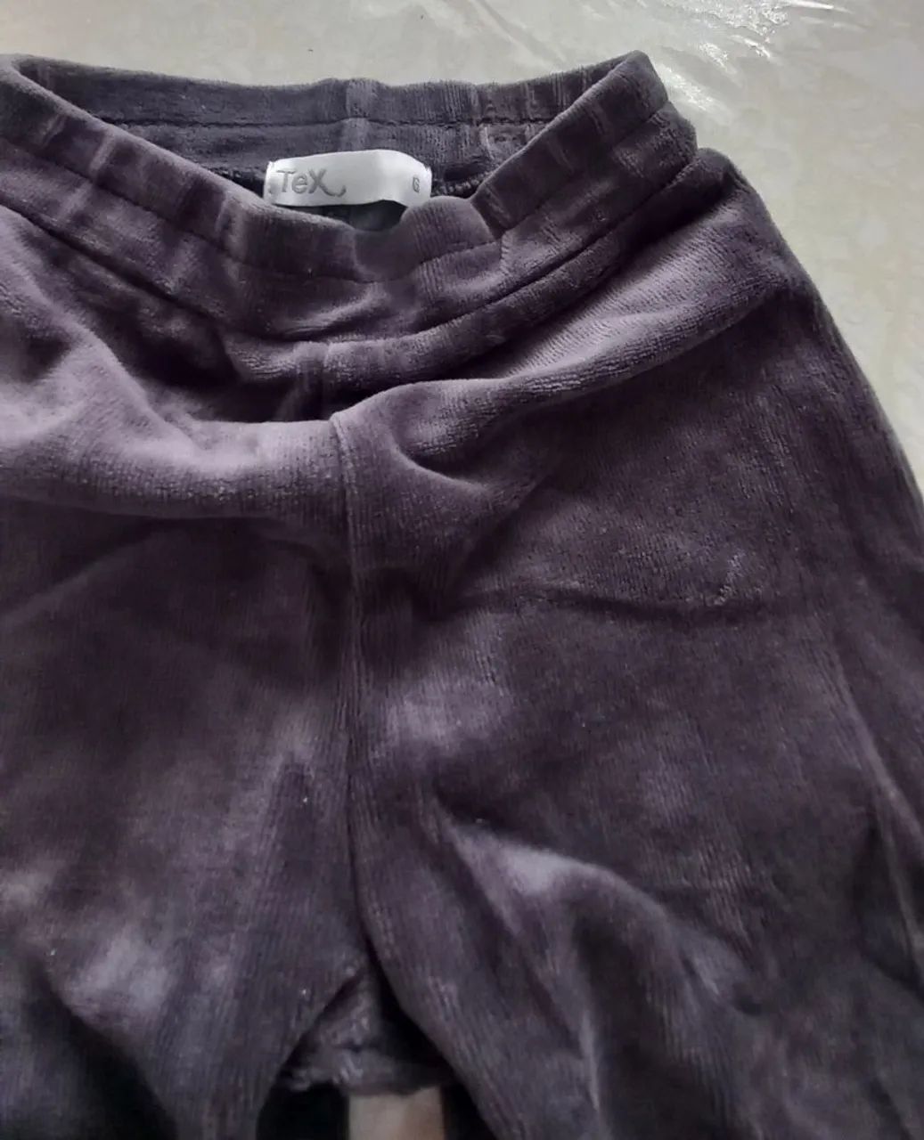 Calça de Moletom Bebê - Cinza - Foto 2