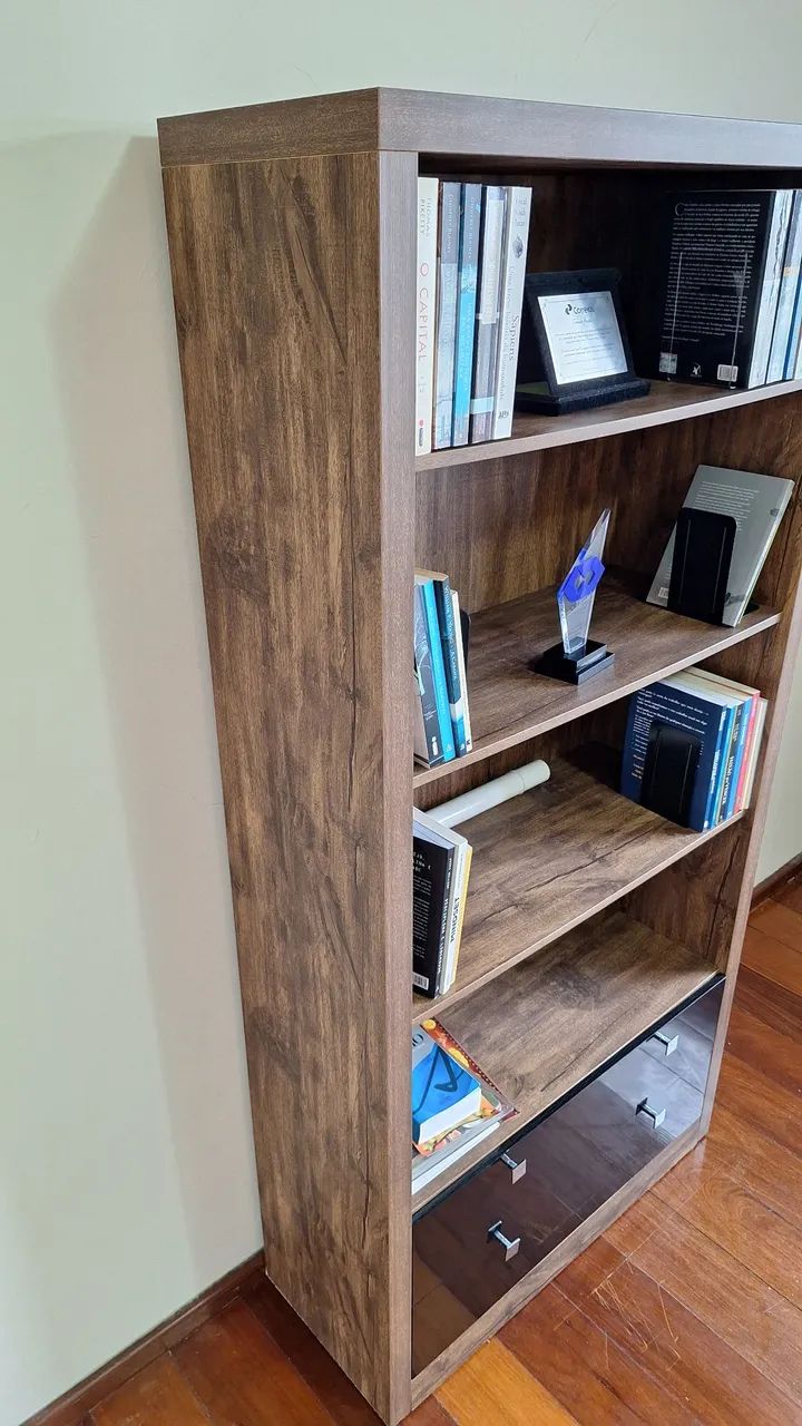 Estante para livros 2 gavetas - Foto 5
