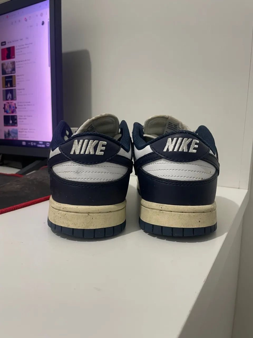 nike dunk low midnight navy - Foto 2