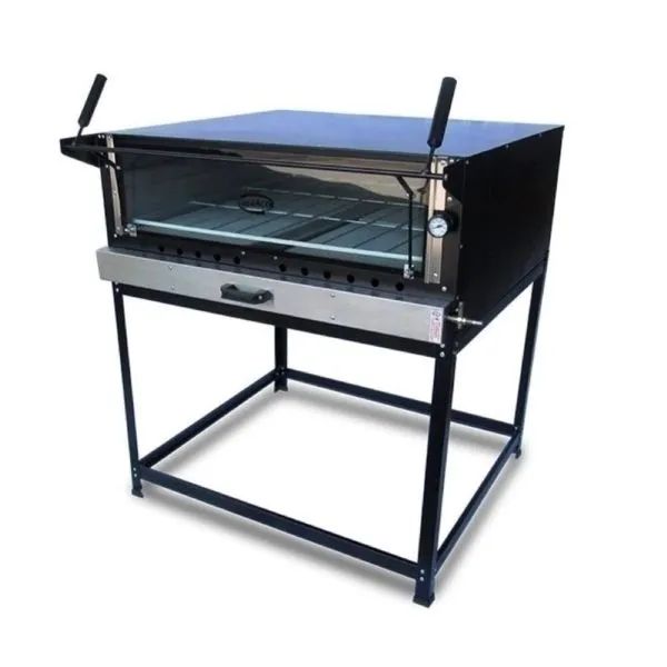 Forno para pizza cristal aço semi-novo