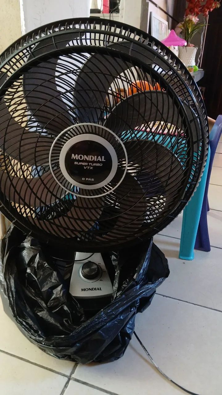 Ventilador de Mesa Mondial Super Turbo VTX 8 Pas