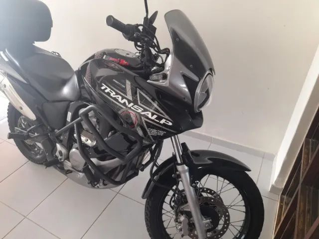 Moto Transalp Honda 700cc com ABS 2011 estado de zero - Foto 2