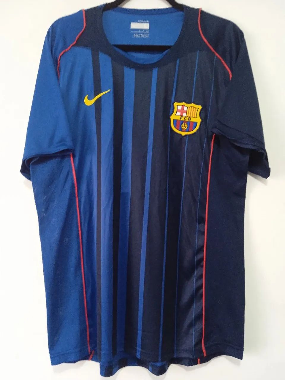 Camisa Barcelona 2003 / 2004 #10 Ronaldinho Autografada Certificada - Foto 3