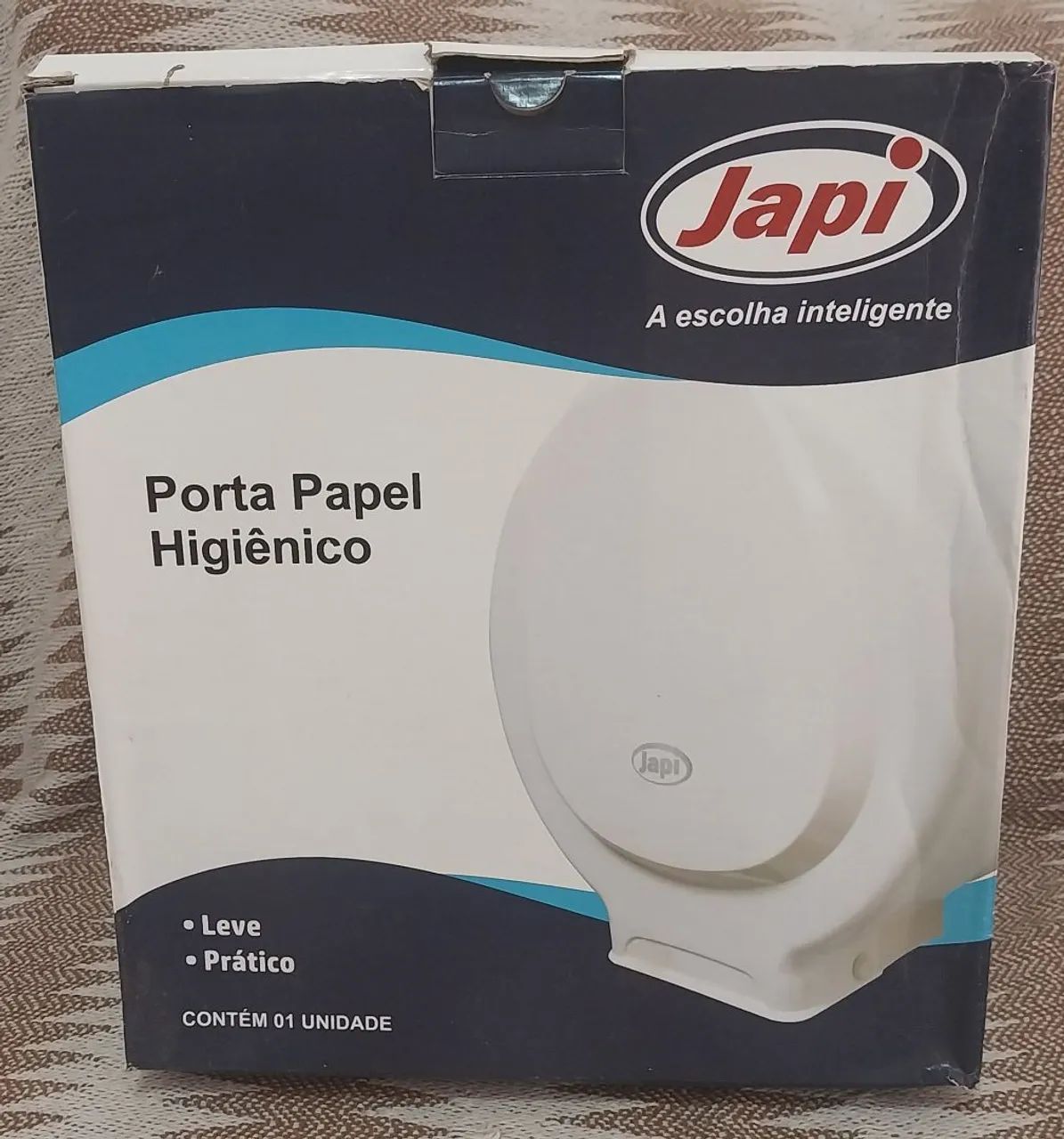 2 Porta Papel higiênico Japi - branco - Foto 2