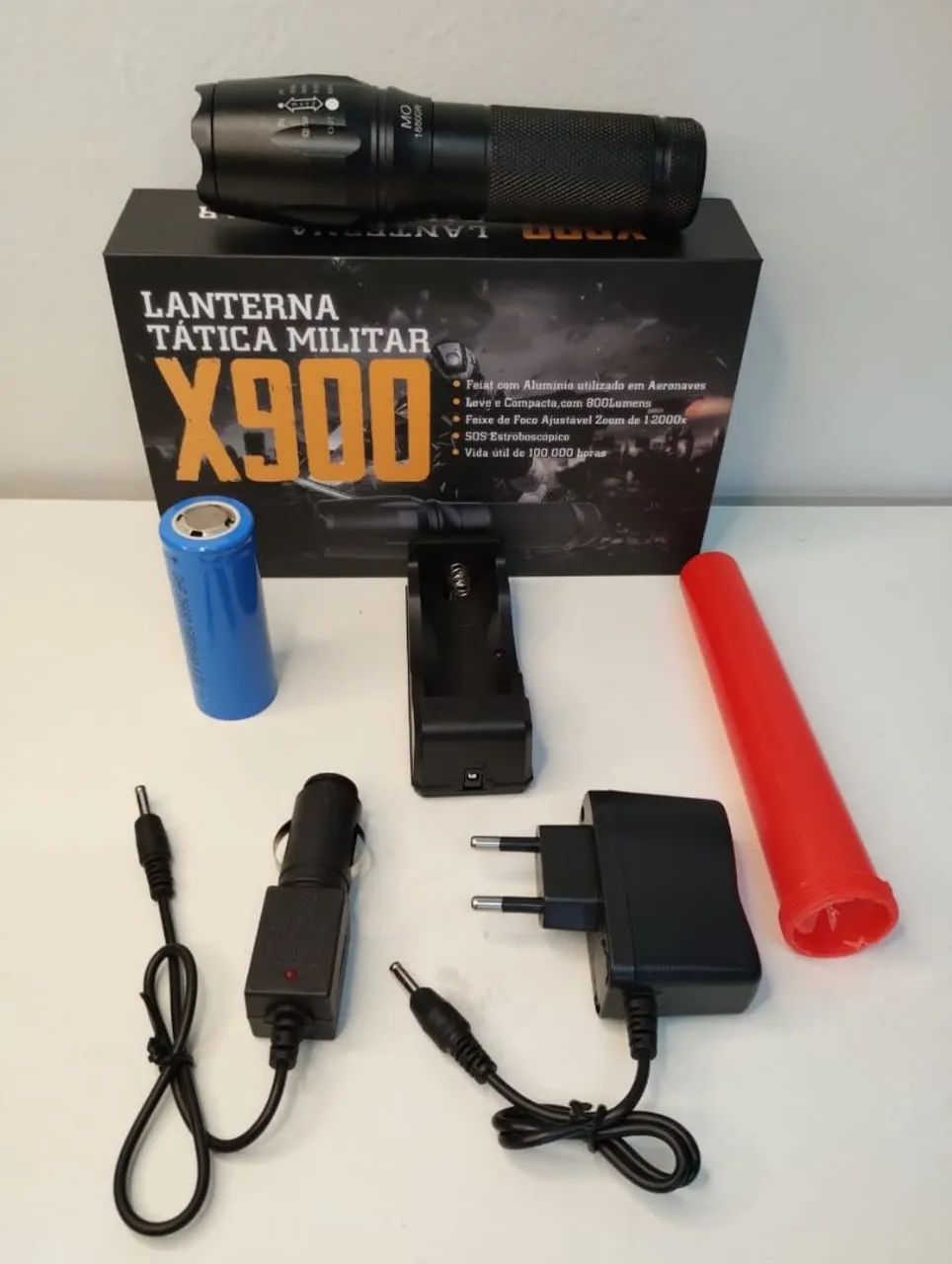 Lanterna Tática Militar X900 - 800 Lumens - Foto 4