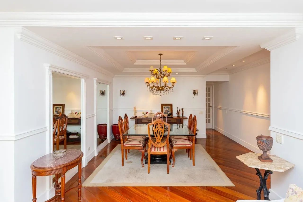 Apartamento tipo para venda em Moema com 4 quartos, sendo 3 suítes, 155m² - Foto 6