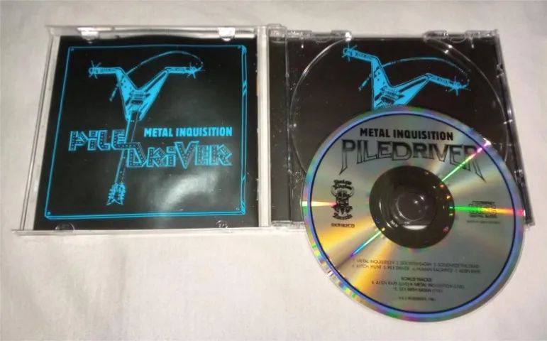 Piledriver - Metal Inquisition - Cd Importado EUA - Foto 3