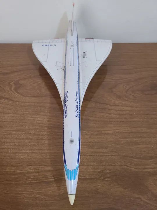 Miniatura Avião de Lata British Airways - Foto 2