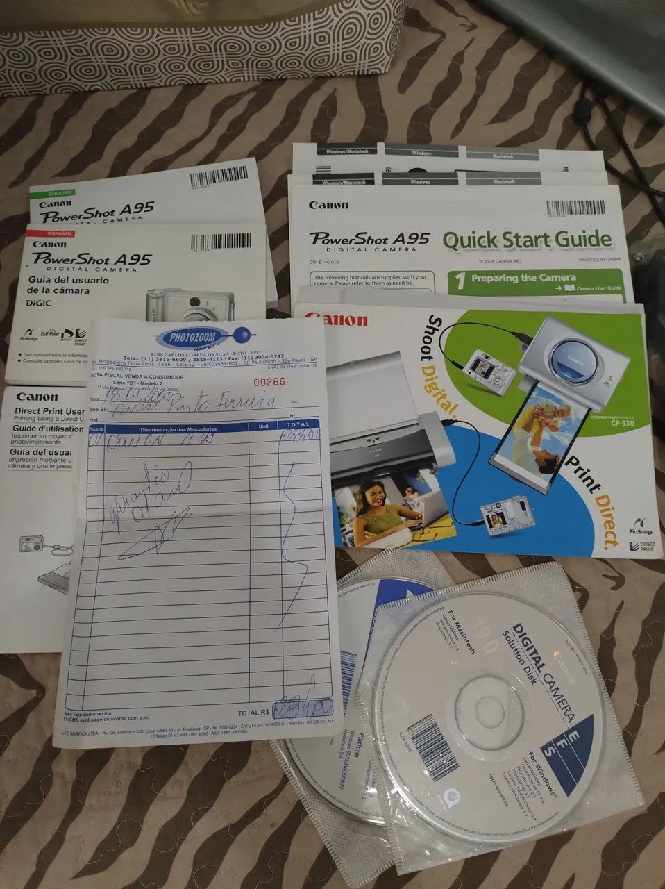 Câmera Digital Canon PowerShot A95 5.0MP - Foto 2