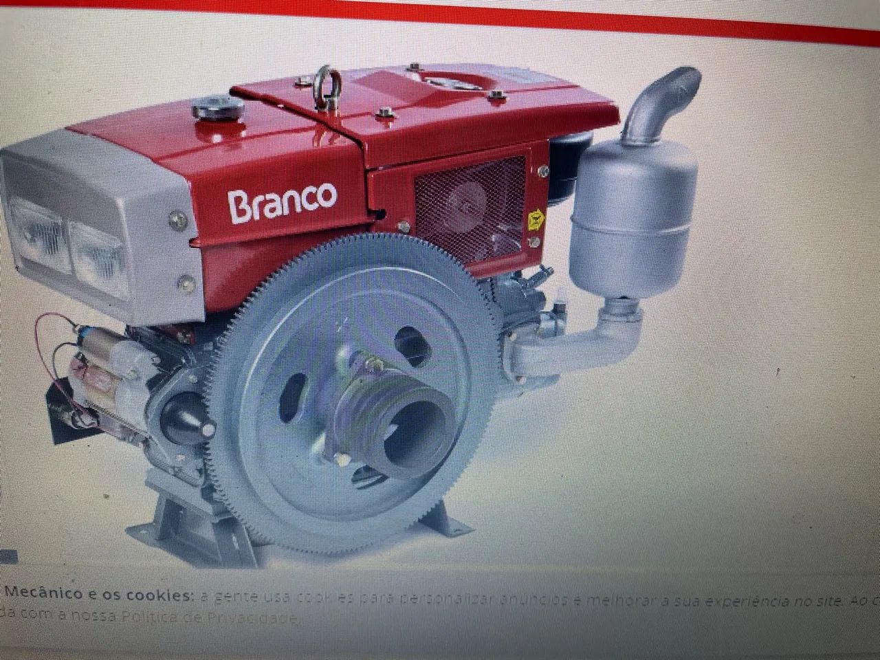 Motor diesel Branco  - Foto 3
