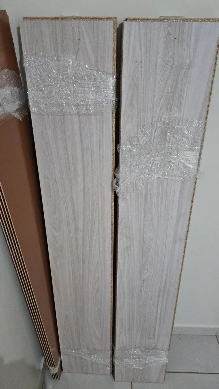 Piso Porcelanato Amadeirado Acetinado Borda Reta Interno  - Foto 3