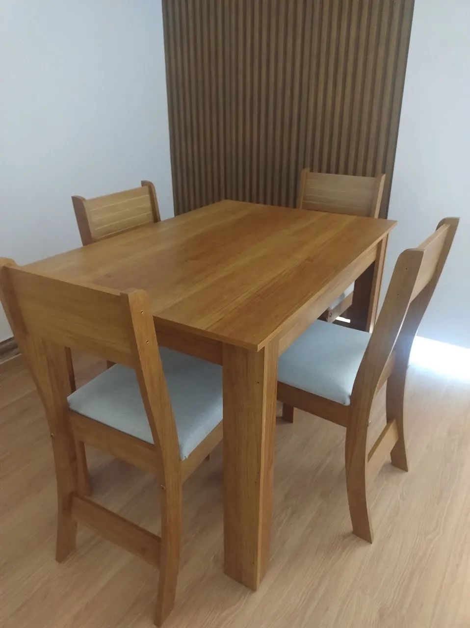 Mesa 4 cadeiras conjunto Novos  - Foto 4