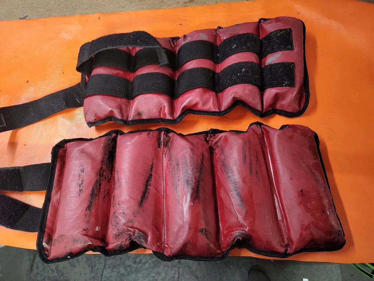 Pesos com velcro,8kg