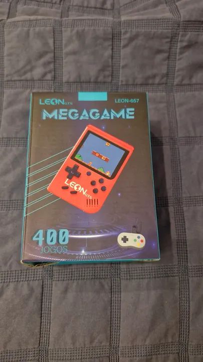 Mega Game Portátil 400 Jogos - Novo
