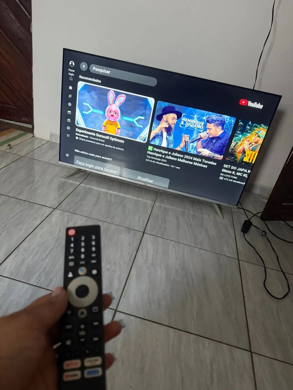 VENDO TV SMART PHILCO 50 POLEGADAS - Foto 2