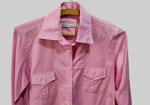 Camisa Rosa Feminina  - Foto 2