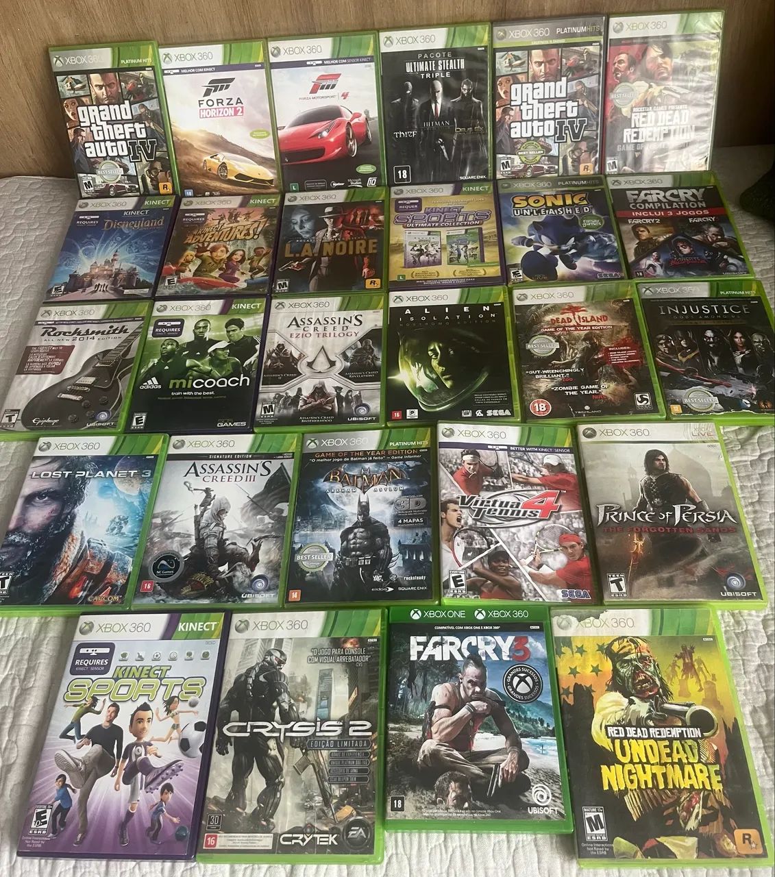 Jogos Xbox 360 originais - vários títulos 