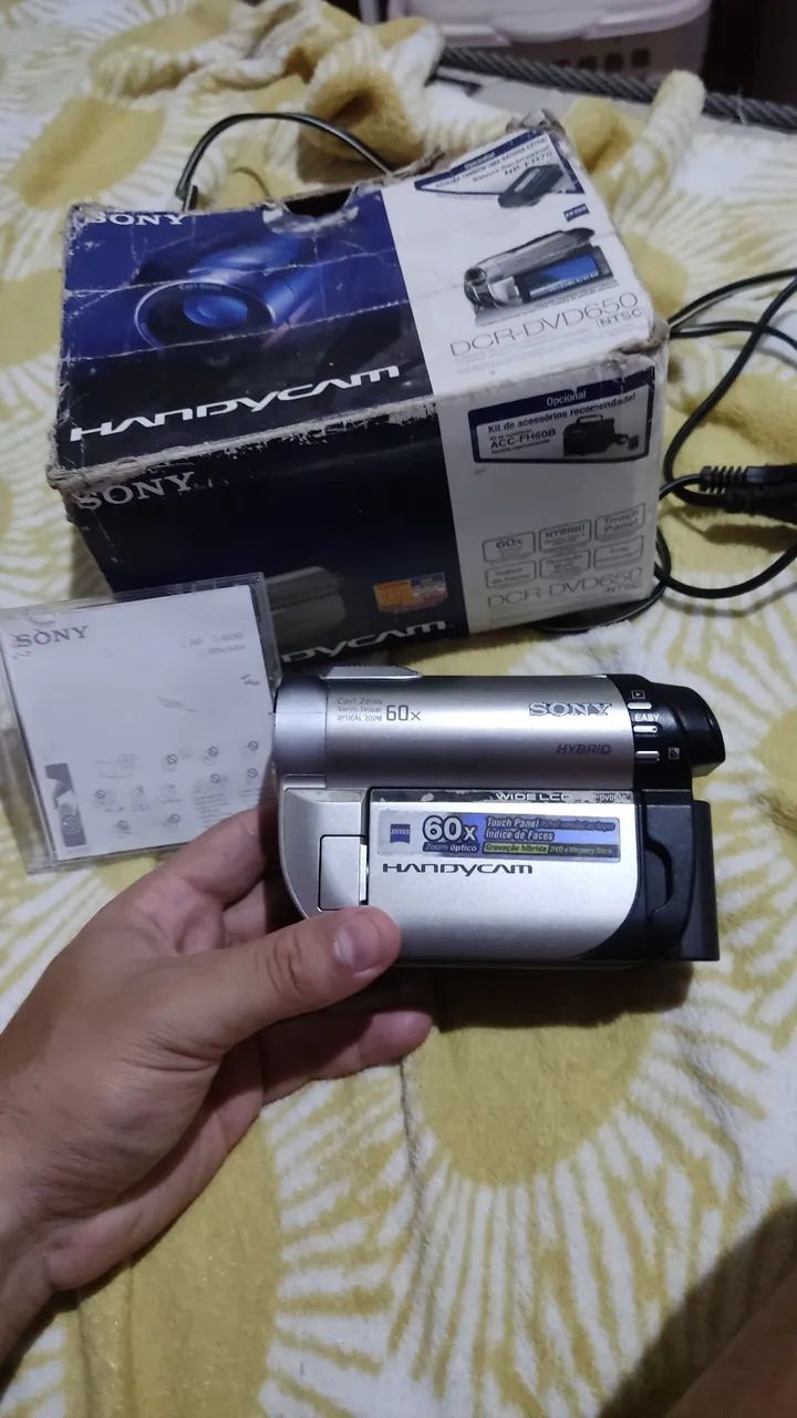 Filmadora Sony Handycam - LEIA A DESCRIÇÃO! - Foto 2