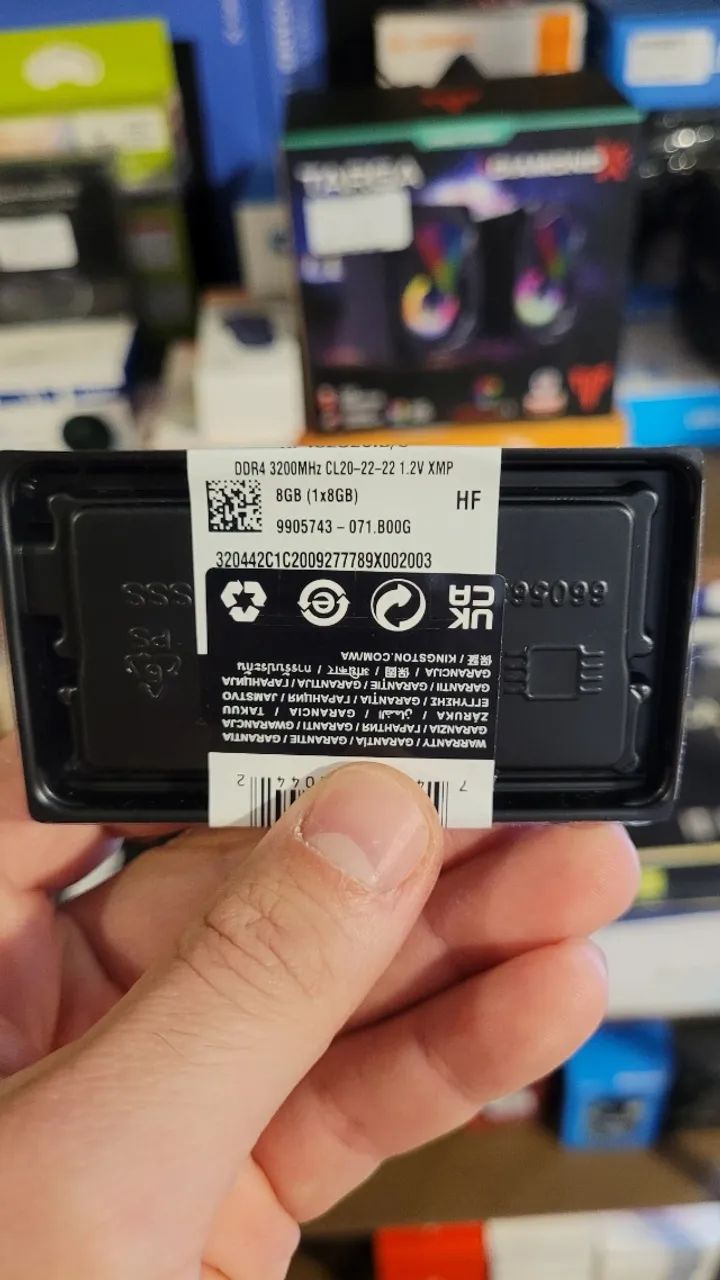 Memória Ram notebook 8GB, DDR4, nova, lacrada com garantia de 1 ano! - Foto 3