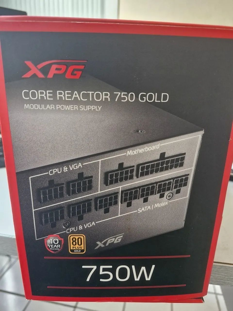 Fonte XPG MODULAR CORE REACTOR 750W GOLD 80 Plus - Foto 3
