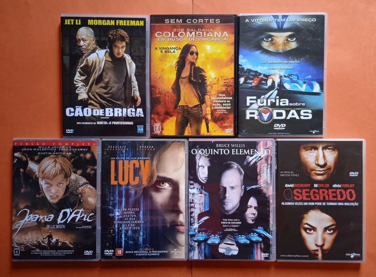 Dvd Luc Besson - 17 Filmes - Foto 3