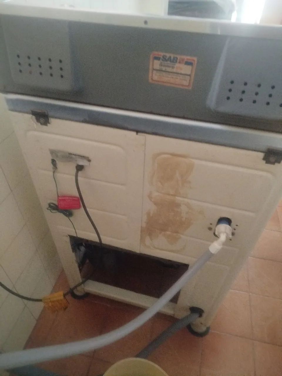 Máquina de lavar antiga Brastemp anos 90 - Foto 3