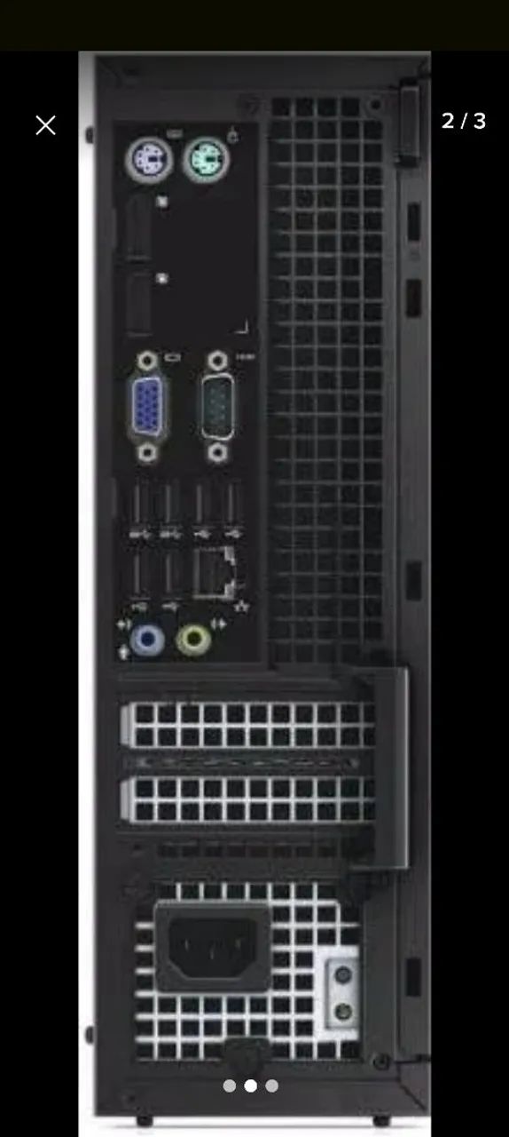 Computador Pc Dell i5 com SSD de 128 gb e 8gb de memória  - Foto 2